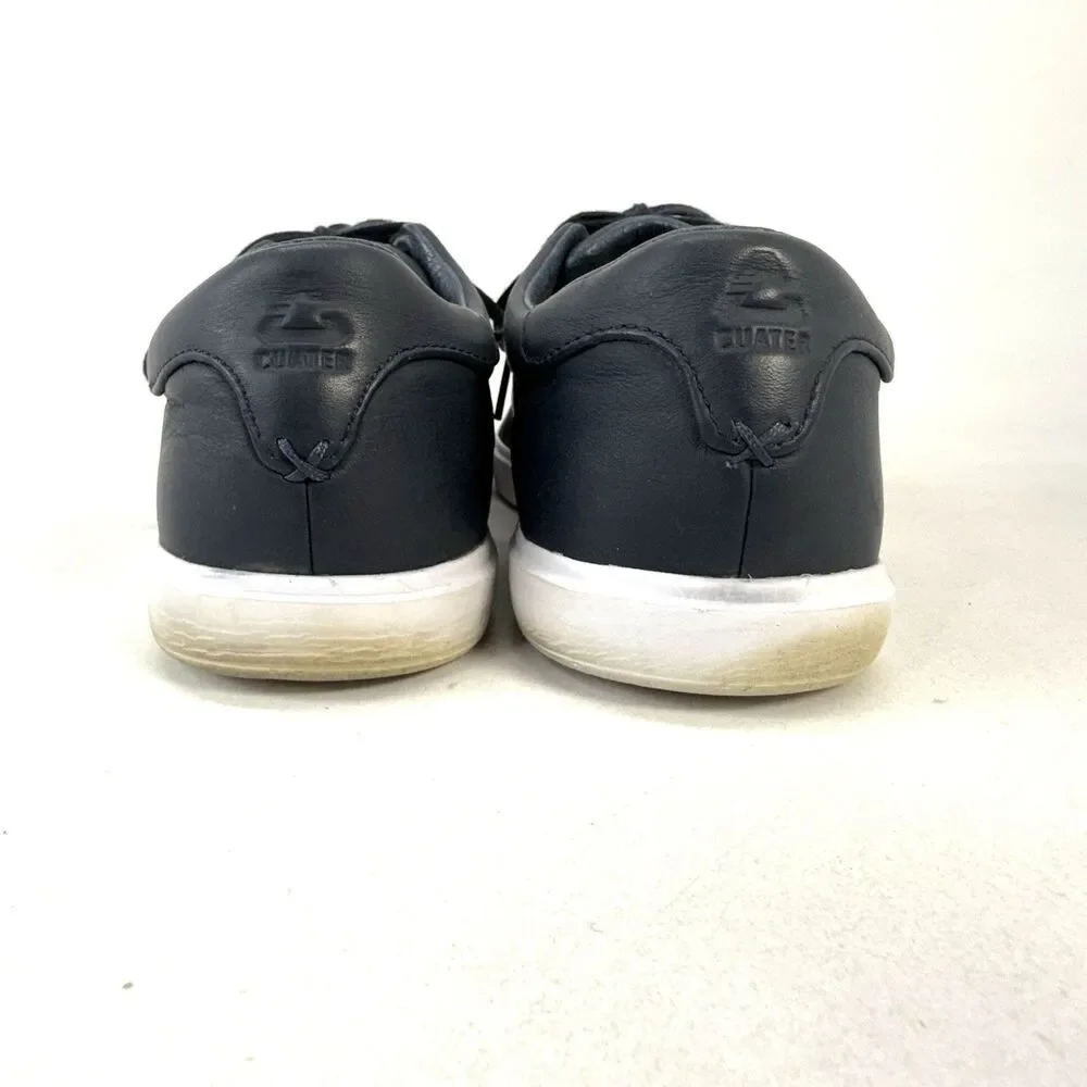 Cuater Travis Mathew Phenom Blue Leather Shoes Mens Size 10.5  4MT090 Spikeless